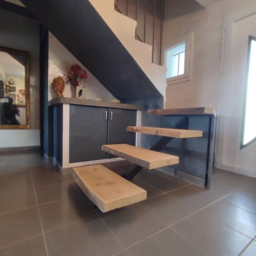création escalier sur-mesure Uzès